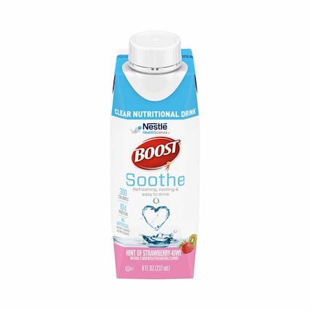 Boost Soothe Oral Supplement Strawberry Kiwi Flavor Liquid 8 oz. Carton, 24PK 00043900769462